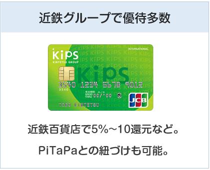 KIPSクレジットカードは近鉄グループでお得なクレジットカード