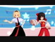 【東方MMD】霊夢とアリスのメランコリック EUROBEAT Ver 　修正版